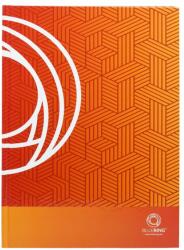 BLUERING Beírókönyv A4, 192lap, keményfedeles, egyszínű, Bluering kockás - suplix