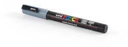 uni Dekormarker 0, 9-1, 3mm, PC-3M Uni Posca szürke - suplix