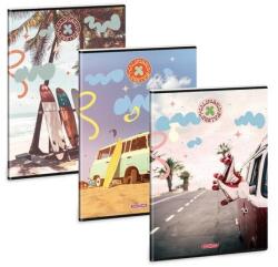 Ars Una Füzet iskolai A4, 40lap, kockás Ars Una CALIFORNIA LIFESTYLE 10db/csomag