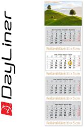 Dayliner Speditőr naptár 4 tömb, 4 hónap SP-4 330 × 1100 mm, fehér lapokkal Hangulat Dayliner 2026 - suplix