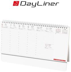 Dayliner Asztali naptár Club 320 x 150 mm, fehér lapokkal Club álló Dayliner 2026 - suplix