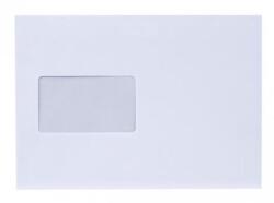 Bluering Boríték LC/5 szilikonos bélésnyomott bal ablak 45x90mm 162x229mm B20A60 Bluering® fehér - suplix