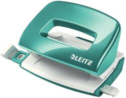 Leitz Lyukasztó 10lap fém testű mini Leitz Nexxt Wow jégkék - suplix