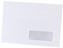 Bluering Boríték LC/5 szilikonos bélésnyomott jobb ablakos 35x90mm 162x229mm J28A20 Bluering® fehér - suplix