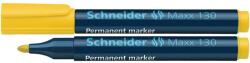 Schneider Alkoholos marker 1-3mm, kerek végű Schneider Maxx 130 sárga
