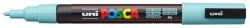 uni Dekormarker 0, 9-1, 3mm, Uni Posca PC-3M tengerzöld