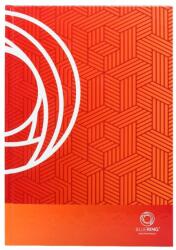 BLUERING Beírókönyv A5, 96lap, keményfedeles, egyszínű, Bluering kockás - suplix