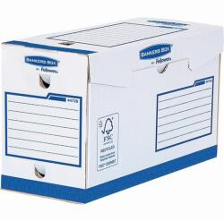 Fellowes Archiváló doboz Extra erős, A4+, 150mm, Fellowes® Bankers Box Basic, 20 db/csomag, kék/fehér - suplix