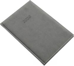 Realsystem Határidőnapló Bolero B/5, heti krémszínű lapokkal szürke Realsystem 2026 - suplix