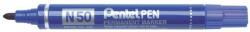 Pentel Alkoholos marker fém testű 4, 3mm kerek hegyű N50-CE Pentel Extreme kék