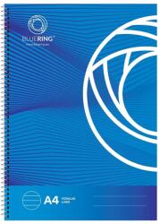 BLUERING Spirálfüzet A4, 70lap, Bluering® vonalas