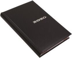 Realsystem Határidőnapló Carbon A/5, napi fehér lapokkal kék Realsystem 2026 - suplix