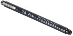 Pentel PointLiner tűfilc 0, 8mm, S20P-8A Pentel fekete - suplix
