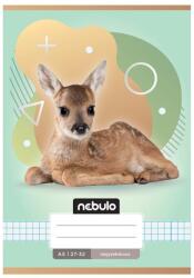 Nebulo Füzet, A5, kockás, 27-32, Állatos minták, 16 db/csomag Nebulo