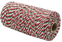  Aktakötöző zsineg nemzeti színű pamut (20/6/3) 100g - suplix