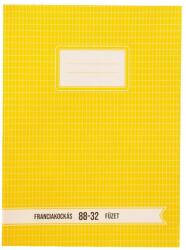 LYNX Füzet iskolai A4, 32lap, franciakockás 88-32 Lynx