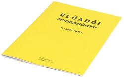 Nyomell Előadói munkakönyv 20lapos füzet C. 5230-58