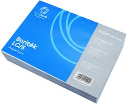 Bluering Boríték LC/5 öntapadó bélésnyomott 162×229mm Bluering® 100 db/csom fehér - suplix
