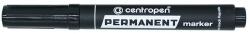 Centropen Alkoholos marker 1-4, 6mm, vágott hegyű, Centropen 8576 fekete