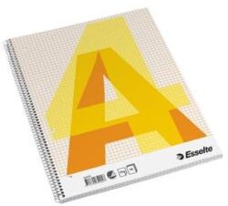 Esselte Spirálfüzet A4, 70lap perforált lyukasztott kockás Esselte