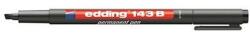 edding Alkoholos marker 1-3mm, 143B OHP Edding fekete
