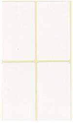  Etikett címke, 40x70mm, 15 lap, 4 címke/lap - suplix
