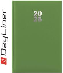 Dayliner Határidőnapló Pannon A5 heti, fehér lapokkal világoszöld Dayliner 2026 - suplix