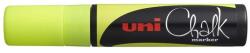 uni Krétamarker folyékony 15mm, Uni-Posca PWE-17K fluor sárga