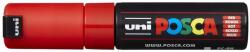 uni Dekormarker 8mm, Uni Posca PC-8K piros - suplix