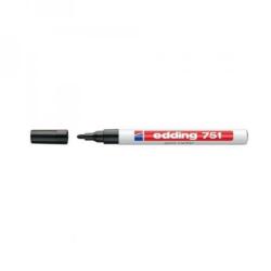 edding Lakkmarker 1-2mm, kerek Edding 751 fekete - suplix