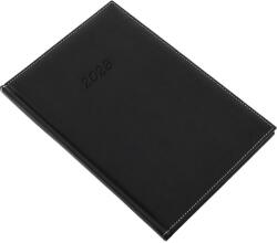 Realsystem Határidőnapló Bolero B/5, heti krémszínű lapokkal fekete Realsystem 2026