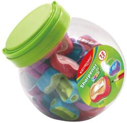 Keyroad Hegyező 1 lyukú fedeles 72 db/display Keyroad Seed vegyes színek - suplix