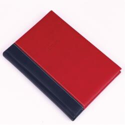 Realsystem Határidőnapló Linett A/5, napi fehér lapokkal kék-piros Realsystem 2026 - suplix