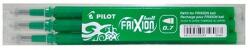 Pilot Rollertoll betét golyóméret 0, 7mm, 3 db/csom Pilot Frixion Ball, írásszín zöld - suplix