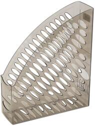 BLUERING Iratpapucs 8cm, műanyag, 80x300x250mm, Bluering®, füst - suplix