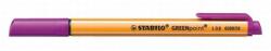 STABILO Rostirón, tűfilc, 0, 8mm, Stabilo GREENPoint 6088, lila - suplix