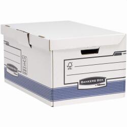 Fellowes Archiváló konténer csapófedéllel, karton, 310 x 390 x 560 mm. , Bankers Box System by Fellowes® 2 db/csomag, kék/fehér - suplix