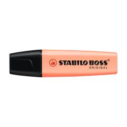 STABILO Szövegkiemelő 2-5mm, vágott hegyű, STABILO Boss original Pastel barack - suplix