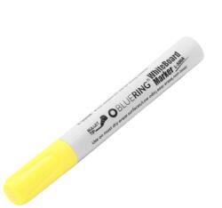 BLUERING Táblamarker kerek test Bluering® neon sárga - suplix