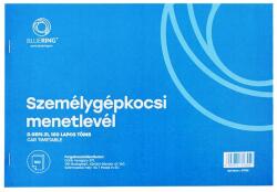 Bluering Személygépkocsi menetlevél 100lap, os tömb A4, fekvő D. GEPJ. 31 Bluering® - suplix