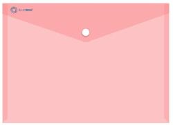 BLUERING Irattartó tasak A5, PP patentos Bluering® transzparens piros - suplix