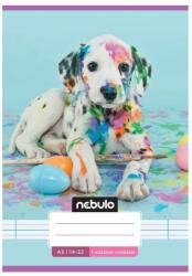 Nebulo Füzet, A5, 1. osztályos vonalas, 14-32, Cuki minták, 16 db/csomag Nebulo