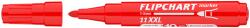 ICO Flipchart marker vízbázisú 3mm, kerek Artip 11XXL piros - suplix