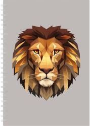 Dayliner Határidőnapló InSpiral A5 heti, fehér lapokkal Lion Dayliner 2026 - suplix