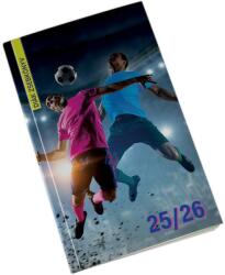 Realsystem Diák zsebkönyv 125mmx205mm, fehér lapokkal 2025/2026 foci Realsystem - suplix