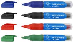 BLUERING Táblamarker 3mm, kerek, cserélhető betétes, Bluering®, 4 klf. szín