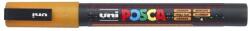 uni Dekormarker 0, 9-1, 3mm, Uni-Posca PC-3ML csillámló narancs