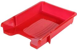 BLUERING Irattálca műanyag 460, 355x255x55mm, Bluering®, piros - suplix