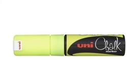 uni Krétamarker folyékony 8mm, Uni-Posca PWE-8K fluor sárga