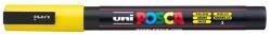 uni Dekormarker 0, 9-1, 3mm, Uni Posca PC-3M sárga - suplix